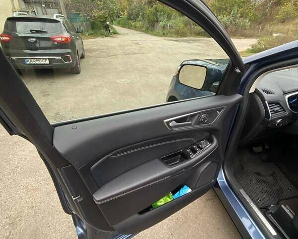 Синий Форд Эдж, объемом двигателя 2 л и пробегом 57 тыс. км за 20500 $, фото 8 на Automoto.ua