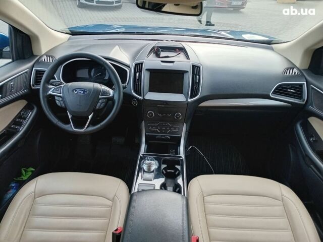 Синий Форд Эдж, объемом двигателя 2 л и пробегом 128 тыс. км за 19190 $, фото 15 на Automoto.ua