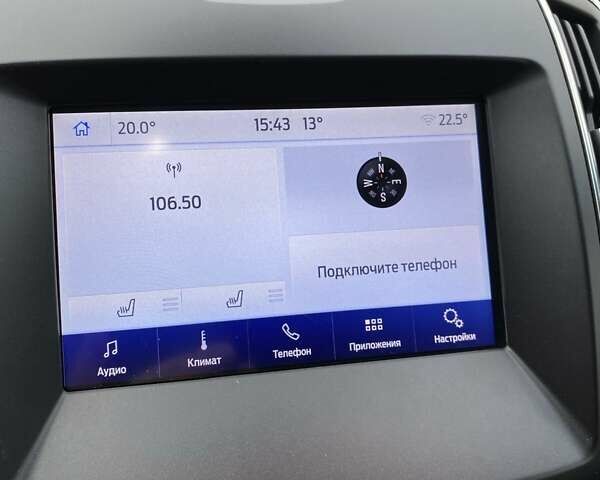 Синий Форд Эдж, объемом двигателя 2 л и пробегом 57 тыс. км за 20500 $, фото 7 на Automoto.ua