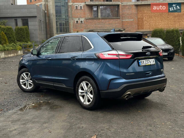 Синий Форд Эдж, объемом двигателя 2 л и пробегом 120 тыс. км за 18000 $, фото 3 на Automoto.ua