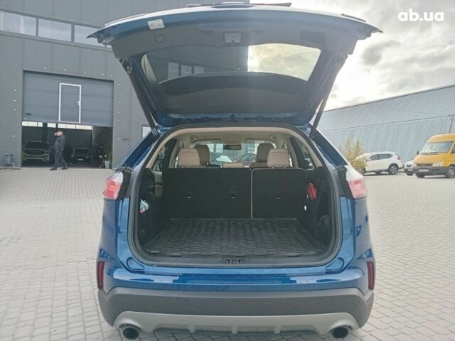 Синий Форд Эдж, объемом двигателя 2 л и пробегом 128 тыс. км за 19190 $, фото 19 на Automoto.ua