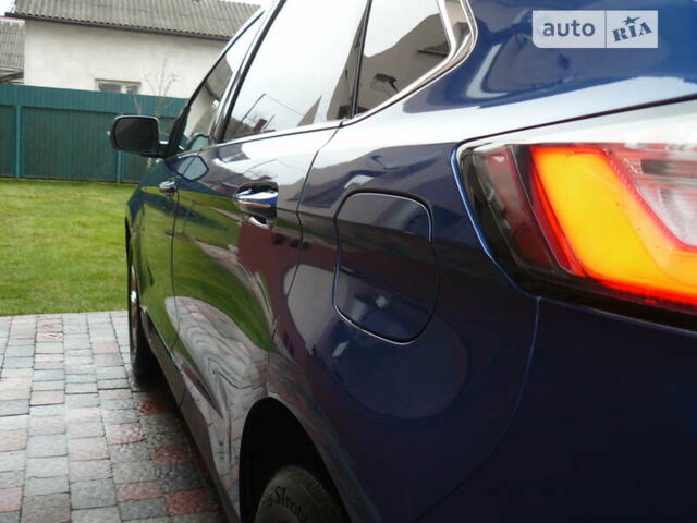 Синий Форд Эдж, объемом двигателя 2 л и пробегом 78 тыс. км за 21550 $, фото 10 на Automoto.ua