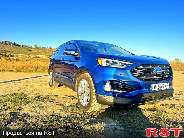 Синій Форд Едж, об'ємом двигуна 2 л та пробігом 81 тис. км за 22400 $, фото 4 на Automoto.ua