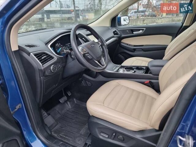 Синий Форд Эдж, объемом двигателя 2 л и пробегом 163 тыс. км за 15950 $, фото 14 на Automoto.ua