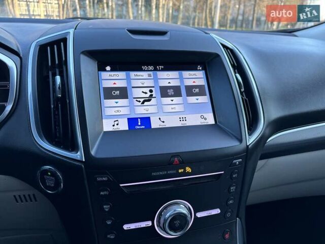 Синий Форд Эдж, объемом двигателя 2 л и пробегом 113 тыс. км за 18500 $, фото 19 на Automoto.ua