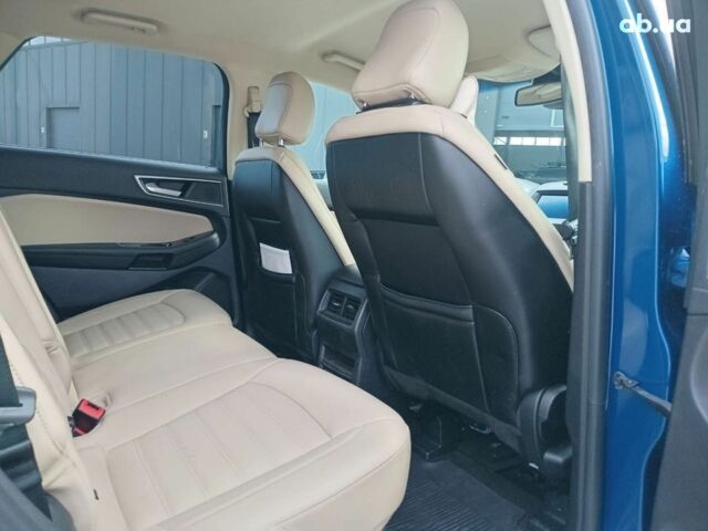 Синий Форд Эдж, объемом двигателя 2 л и пробегом 128 тыс. км за 19190 $, фото 17 на Automoto.ua