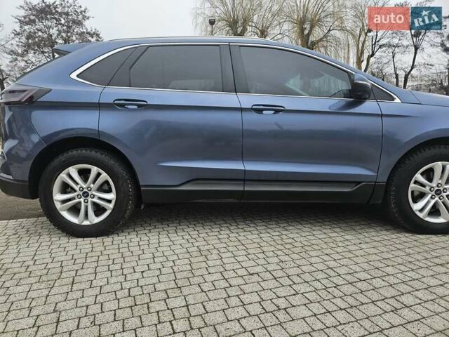 Синий Форд Эдж, объемом двигателя 2 л и пробегом 89 тыс. км за 16250 $, фото 19 на Automoto.ua