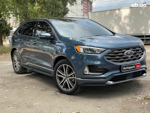 Синій Форд Едж, об'ємом двигуна 2 л та пробігом 119 тис. км за 24490 $, фото 4 на Automoto.ua