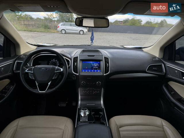 Синий Форд Эдж, объемом двигателя 2 л и пробегом 97 тыс. км за 17300 $, фото 9 на Automoto.ua