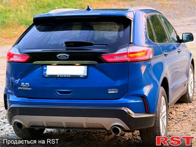 Синий Форд Эдж, объемом двигателя 2 л и пробегом 97 тыс. км за 17900 $, фото 3 на Automoto.ua