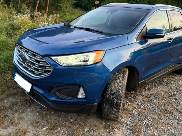 Синий Форд Эдж, объемом двигателя 2 л и пробегом 97 тыс. км за 17900 $, фото 6 на Automoto.ua
