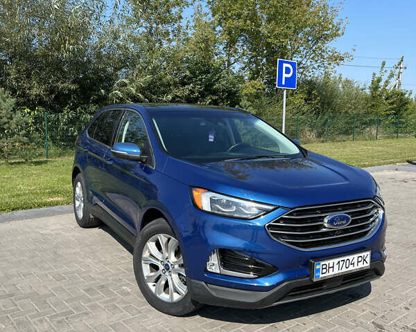 Синий Форд Эдж, объемом двигателя 2 л и пробегом 51 тыс. км за 23500 $, фото 38 на Automoto.ua