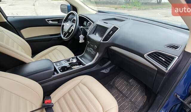 Синій Форд Едж, об'ємом двигуна 2 л та пробігом 118 тис. км за 22000 $, фото 8 на Automoto.ua