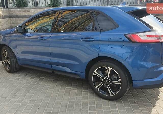 Синий Форд Эдж, объемом двигателя 2.69 л и пробегом 40 тыс. км за 29500 $, фото 1 на Automoto.ua