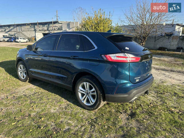 Синий Форд Эдж, объемом двигателя 2 л и пробегом 130 тыс. км за 17700 $, фото 3 на Automoto.ua