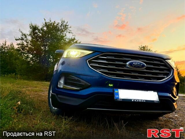 Синий Форд Эдж, объемом двигателя 2 л и пробегом 97 тыс. км за 17900 $, фото 5 на Automoto.ua