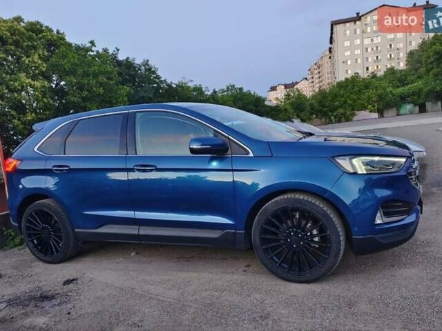 Синій Форд Едж, об'ємом двигуна 2 л та пробігом 65 тис. км за 21000 $, фото 7 на Automoto.ua