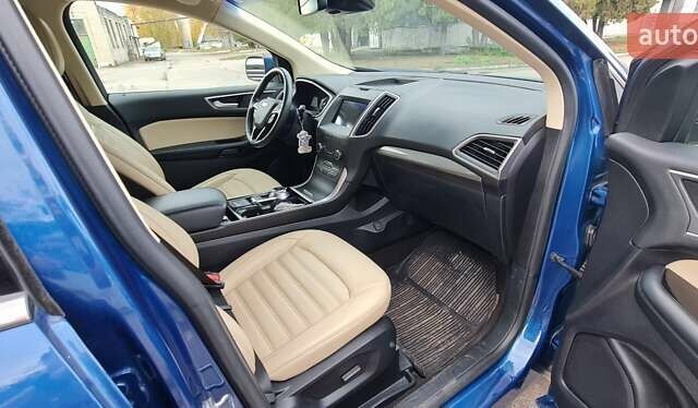 Синій Форд Едж, об'ємом двигуна 2 л та пробігом 118 тис. км за 22000 $, фото 9 на Automoto.ua