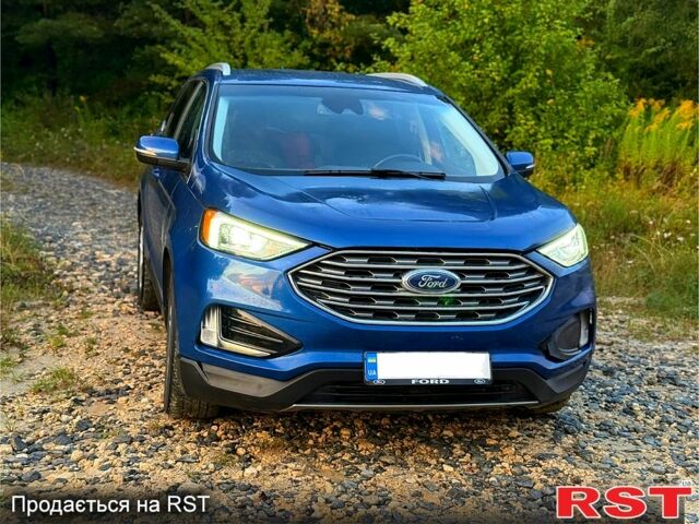 Синий Форд Эдж, объемом двигателя 2 л и пробегом 97 тыс. км за 17900 $, фото 2 на Automoto.ua