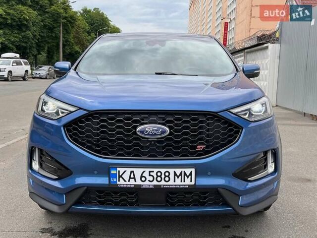 Синий Форд Эдж, объемом двигателя 2.69 л и пробегом 76 тыс. км за 27500 $, фото 4 на Automoto.ua
