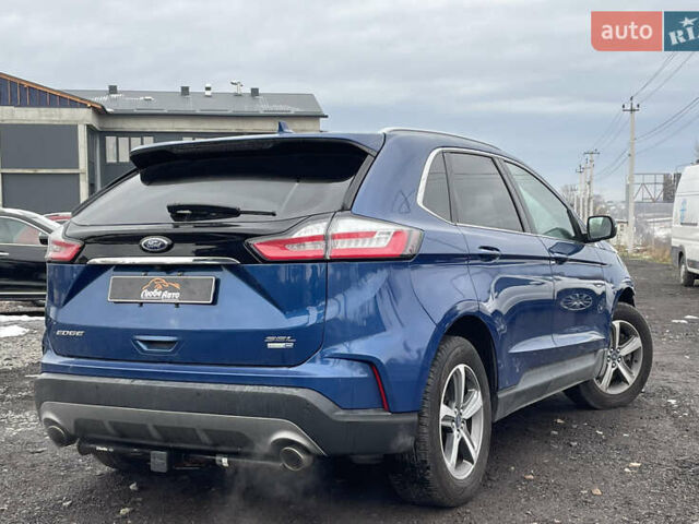 Синий Форд Эдж, объемом двигателя 2 л и пробегом 116 тыс. км за 14500 $, фото 3 на Automoto.ua