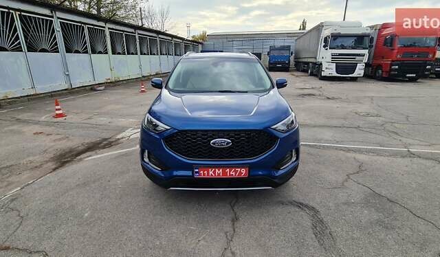 Синій Форд Едж, об'ємом двигуна 2 л та пробігом 118 тис. км за 22000 $, фото 16 на Automoto.ua