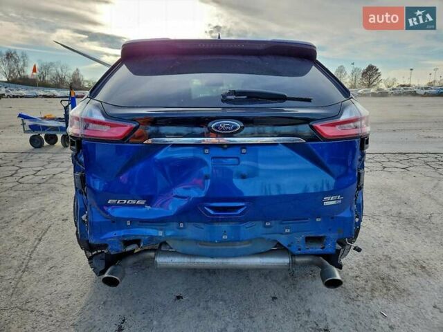 Синій Форд Едж, об'ємом двигуна 2 л та пробігом 81 тис. км за 4500 $, фото 5 на Automoto.ua