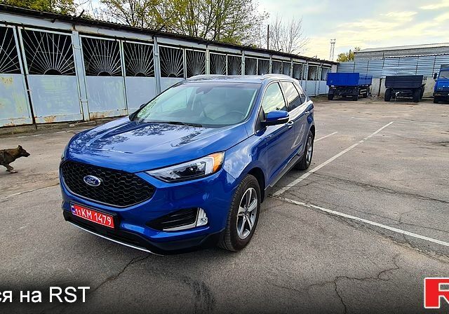 Синій Форд Едж, об'ємом двигуна 2 л та пробігом 118 тис. км за 22000 $, фото 2 на Automoto.ua