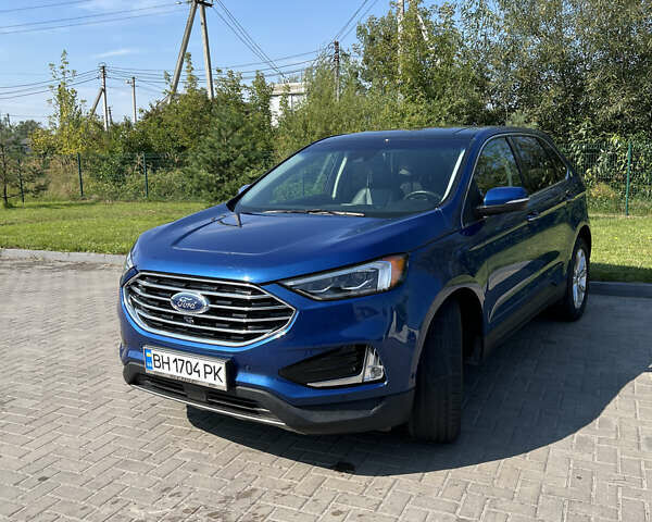 Синий Форд Эдж, объемом двигателя 2 л и пробегом 51 тыс. км за 23500 $, фото 26 на Automoto.ua