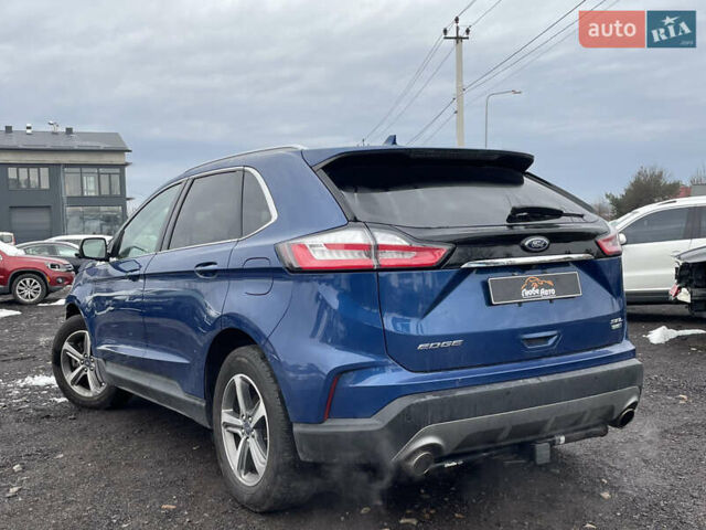Синий Форд Эдж, объемом двигателя 2 л и пробегом 116 тыс. км за 14500 $, фото 4 на Automoto.ua