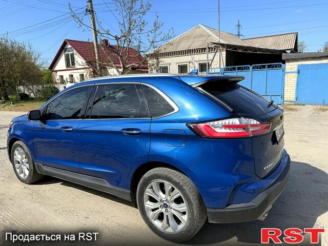 Синий Форд Эдж, объемом двигателя 2 л и пробегом 49 тыс. км за 19300 $, фото 7 на Automoto.ua