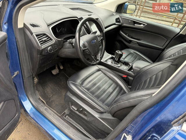 Синий Форд Эдж, объемом двигателя 2 л и пробегом 104 тыс. км за 17900 $, фото 7 на Automoto.ua