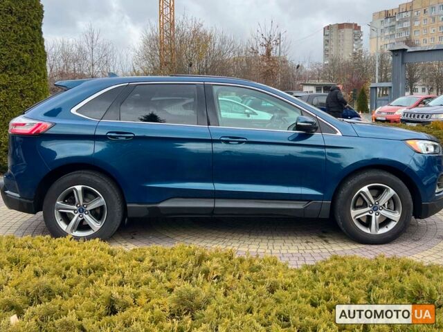 Синий Форд Эдж, объемом двигателя 2 л и пробегом 104 тыс. км за 22999 $, фото 7 на Automoto.ua