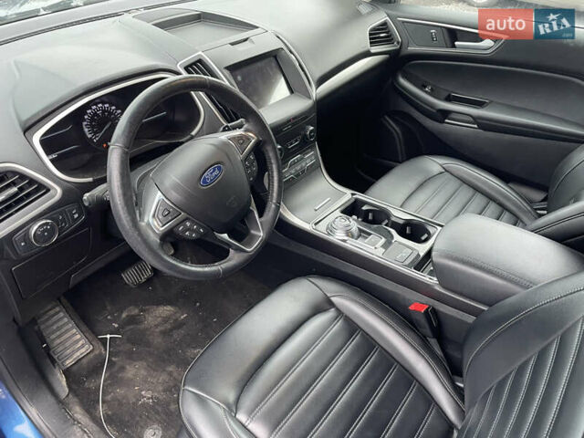Синий Форд Эдж, объемом двигателя 2 л и пробегом 116 тыс. км за 14500 $, фото 6 на Automoto.ua