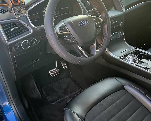 Синий Форд Эдж, объемом двигателя 2 л и пробегом 60 тыс. км за 25000 $, фото 6 на Automoto.ua