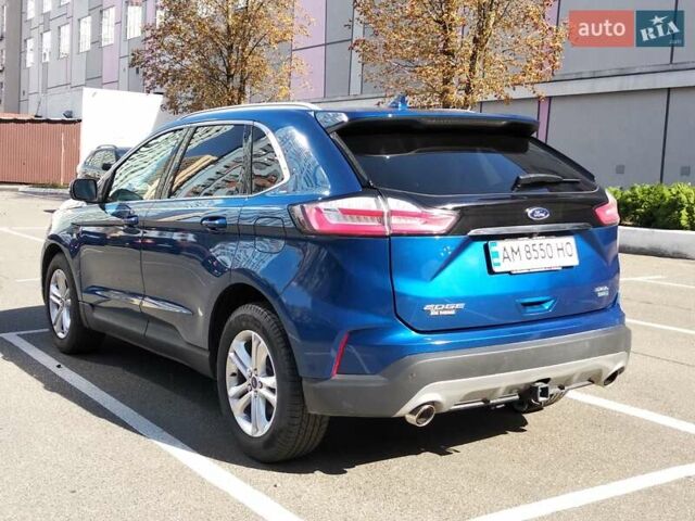 Синий Форд Эдж, объемом двигателя 2 л и пробегом 23 тыс. км за 18950 $, фото 6 на Automoto.ua