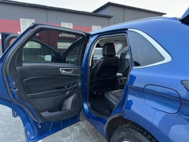 Синий Форд Эдж, объемом двигателя 2 л и пробегом 104 тыс. км за 15700 $, фото 7 на Automoto.ua