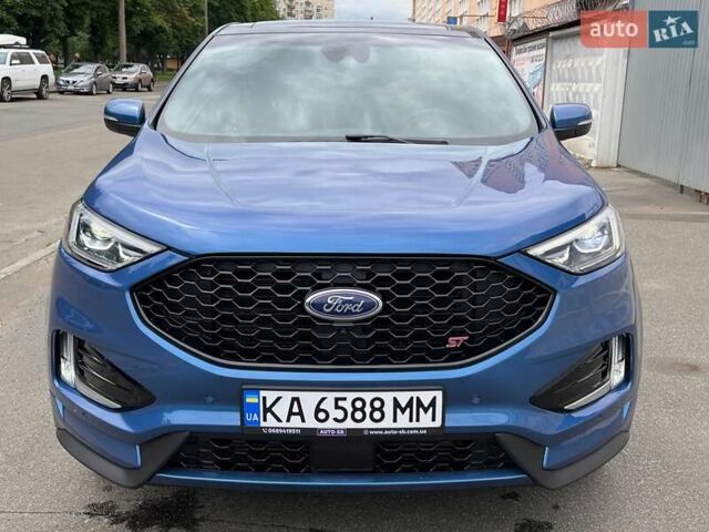 Синий Форд Эдж, объемом двигателя 2.69 л и пробегом 76 тыс. км за 27500 $, фото 1 на Automoto.ua