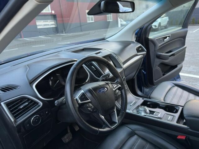 Синий Форд Эдж, объемом двигателя 2 л и пробегом 104 тыс. км за 15700 $, фото 9 на Automoto.ua