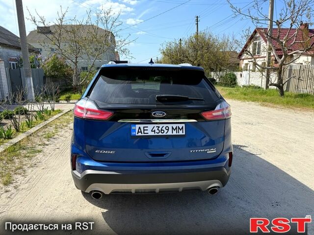 Синий Форд Эдж, объемом двигателя 2 л и пробегом 49 тыс. км за 19300 $, фото 6 на Automoto.ua