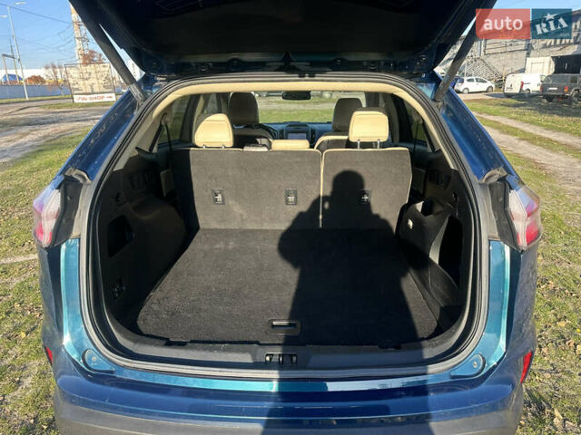 Синий Форд Эдж, объемом двигателя 2 л и пробегом 130 тыс. км за 17700 $, фото 5 на Automoto.ua