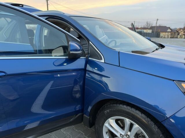 Синий Форд Эдж, объемом двигателя 2 л и пробегом 104 тыс. км за 15700 $, фото 10 на Automoto.ua