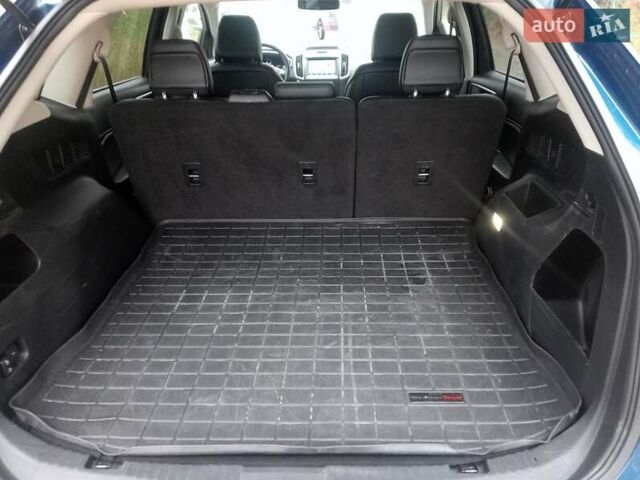 Синий Форд Эдж, объемом двигателя 2 л и пробегом 62 тыс. км за 18700 $, фото 6 на Automoto.ua