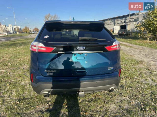 Синий Форд Эдж, объемом двигателя 2 л и пробегом 130 тыс. км за 17700 $, фото 6 на Automoto.ua