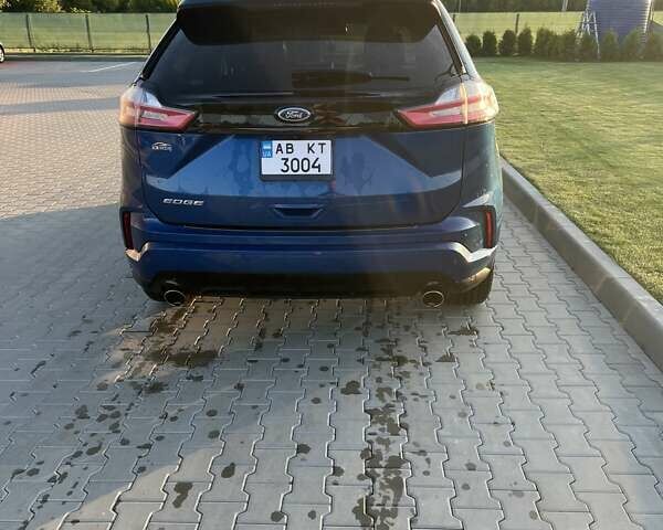 Синий Форд Эдж, объемом двигателя 2 л и пробегом 60 тыс. км за 25000 $, фото 1 на Automoto.ua