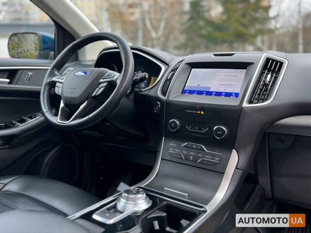 Синий Форд Эдж, объемом двигателя 2 л и пробегом 104 тыс. км за 22999 $, фото 9 на Automoto.ua