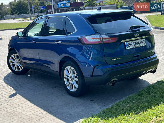 Синий Форд Эдж, объемом двигателя 2 л и пробегом 51 тыс. км за 23500 $, фото 11 на Automoto.ua