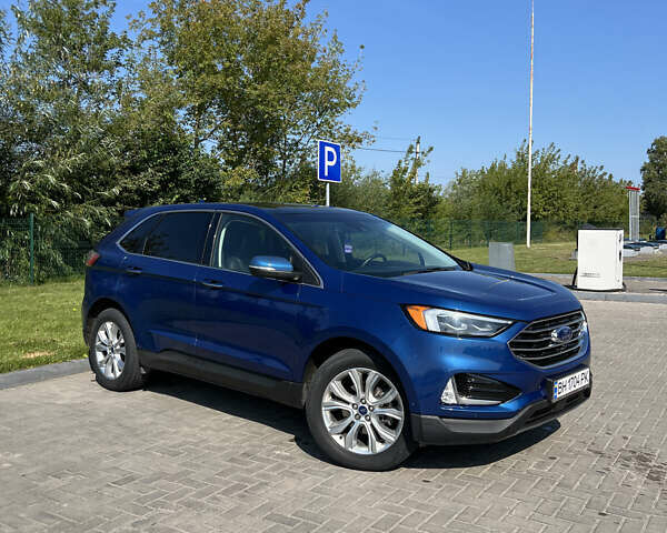 Синий Форд Эдж, объемом двигателя 2 л и пробегом 51 тыс. км за 23500 $, фото 28 на Automoto.ua