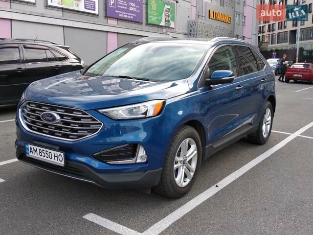 Синий Форд Эдж, объемом двигателя 2 л и пробегом 23 тыс. км за 18950 $, фото 4 на Automoto.ua
