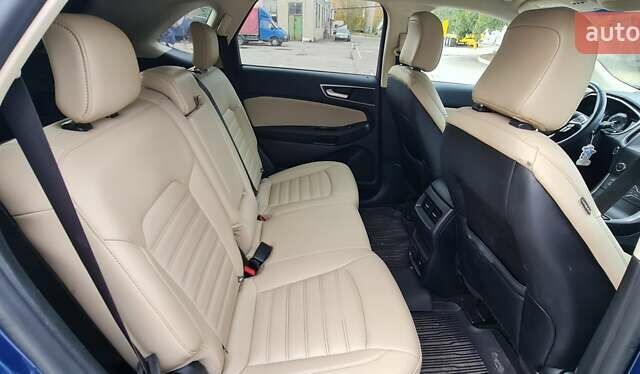 Синій Форд Едж, об'ємом двигуна 2 л та пробігом 118 тис. км за 22000 $, фото 10 на Automoto.ua